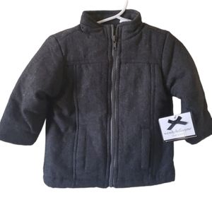 Designer Baby Wool Coat Winter Jacket 12M